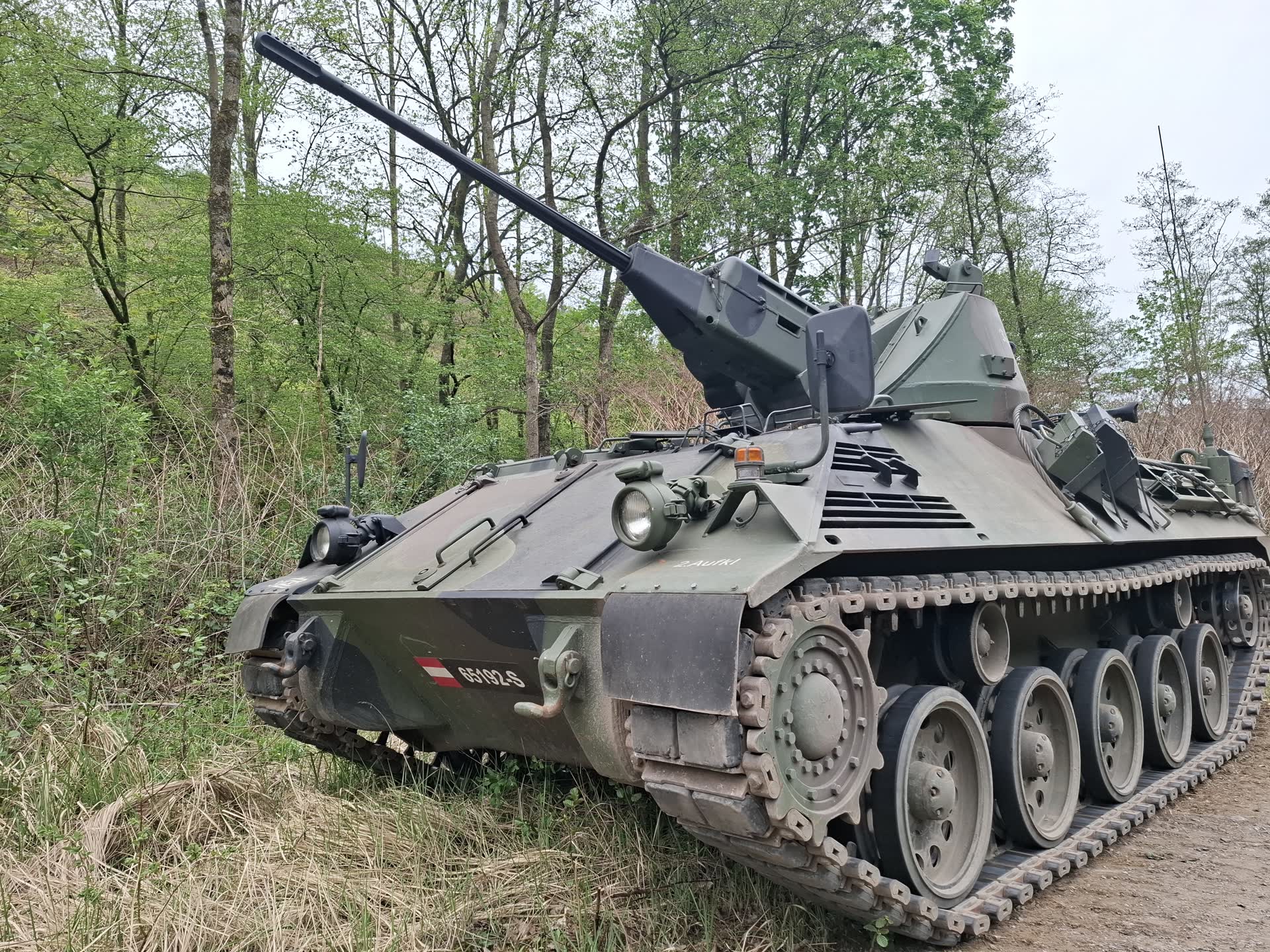Kettenpanzer der Technik- und Panzersammlung Sauerland